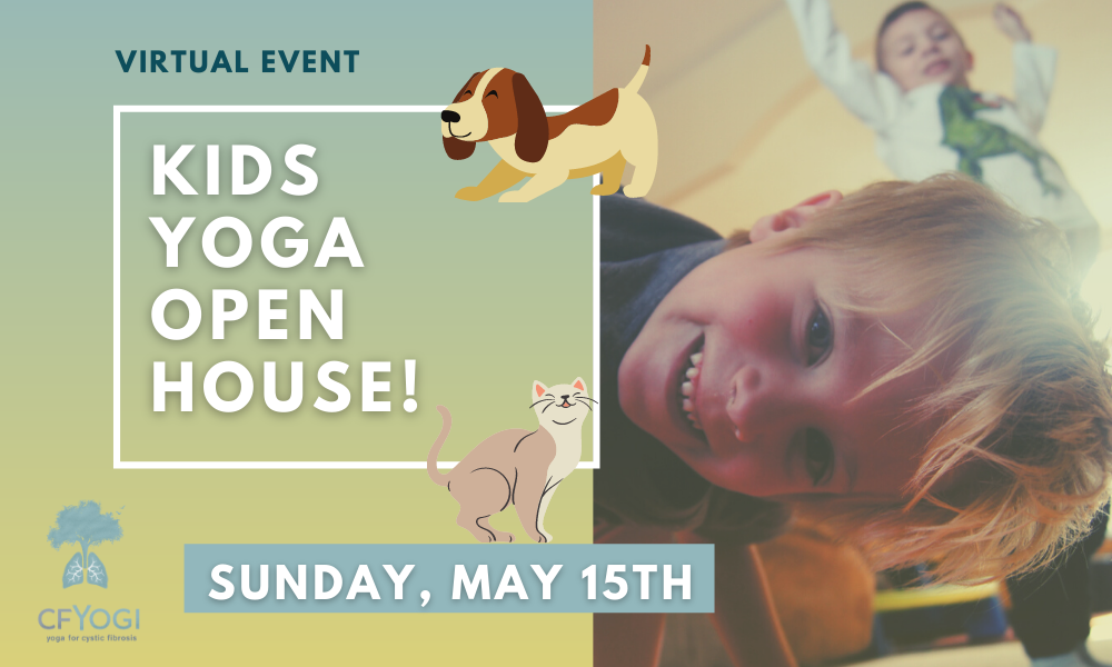 Kids Yoga OPEN HOUSE Fundraiser – Sunday May 15th!